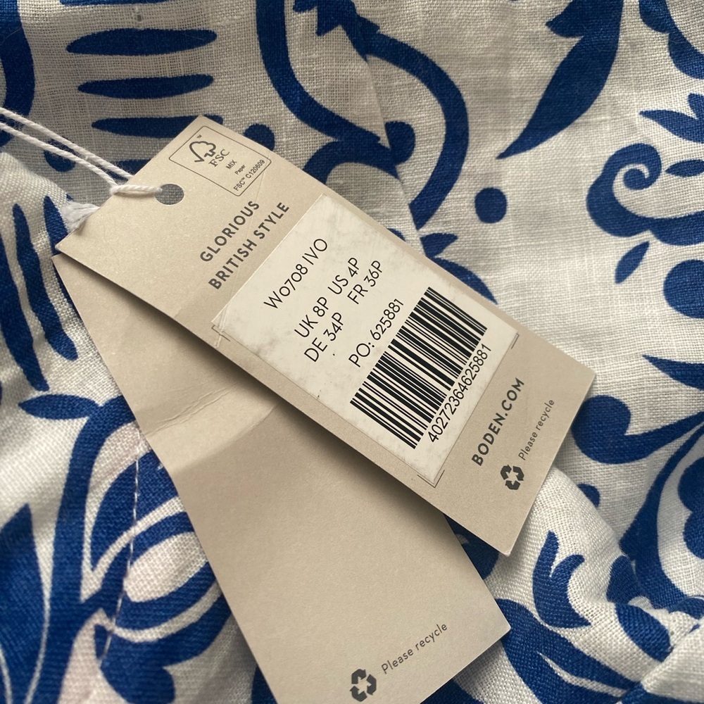 Boden Laurie Linen dress - Picture 13 of 16